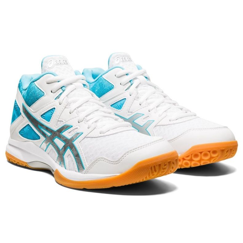 Asics Gel Task Mt W 1072A037-102 volleybollskor mångfärgad vit 2