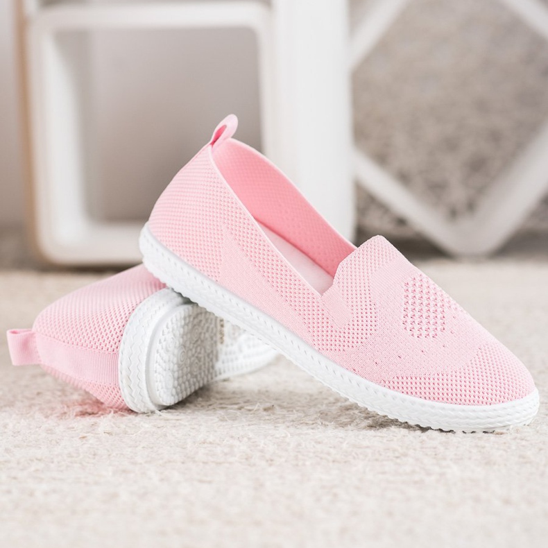 Via Giulia  Rosa openwork sneakers 2