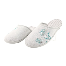 Befado färgade damskor 235D168 grå grön 2