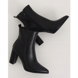 Klassisk svart DA39P Svarta höga klackar 1