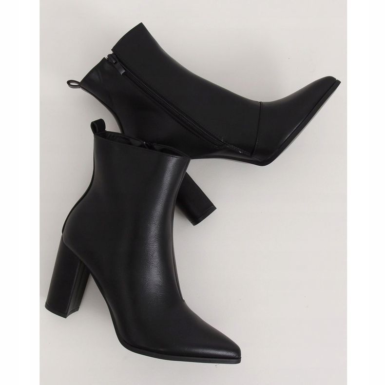 Klassisk svart DA39P Svarta höga klackar 1