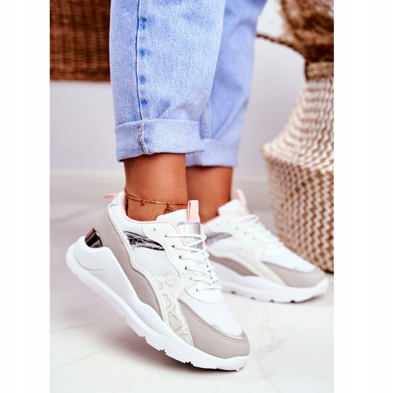 SEA Kvinnors sportskor Sneakers Vit Martina 2