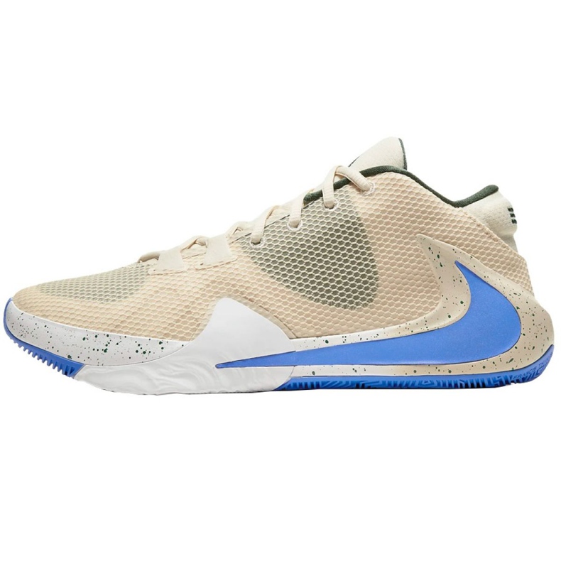 Nike Zoom Freak 1 M BQ5422-200 basketskor svart, beige / grädde beige 1
