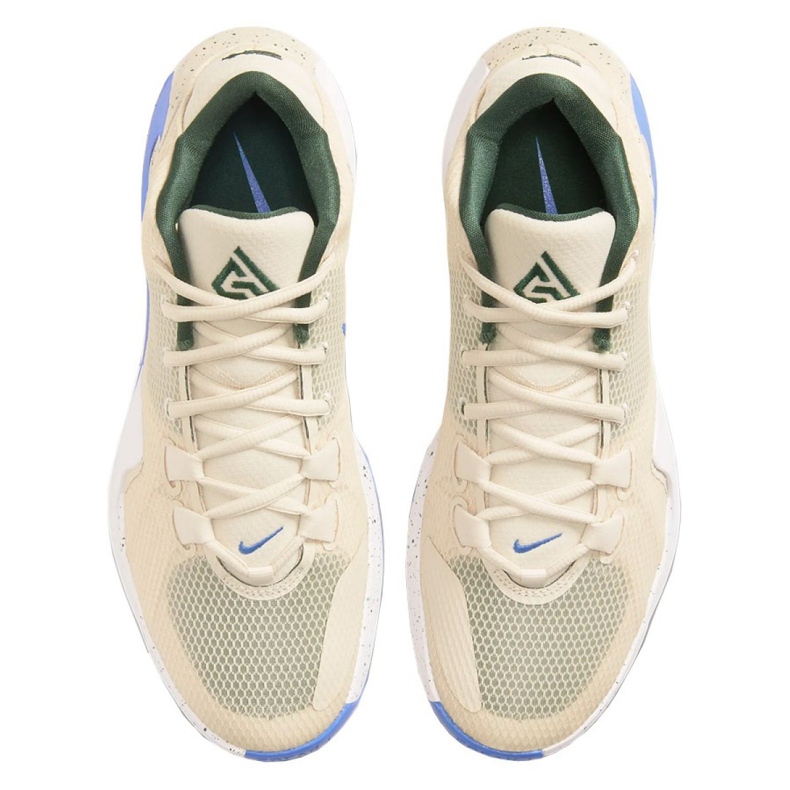 Nike Zoom Freak 1 M BQ5422-200 basketskor svart, beige/cream beige 2