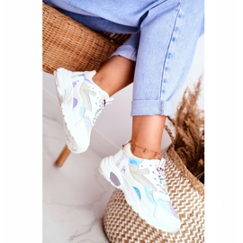 Kvinnors sportskor Lu Boo White Dazzle Me vit mångfärgad 2