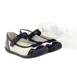 Ballerinas barnskor Ren But 1405 marinblå vit 4