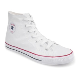 High Sneakers Converses 47-2 White vit 1