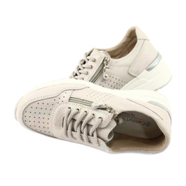 Vinceza Kvinnors sportskor Sneakers Beige FT20-8675 Better Way mångfärgad 4