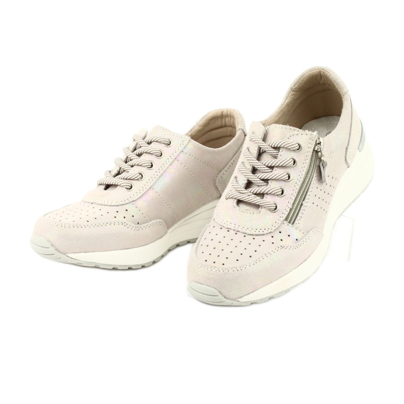 Vinceza Kvinnors sportskor Sneakers Beige FT20-8675 Better Way mångfärgad 2