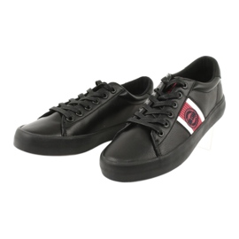 Big Star Kvinnors sneakers med Eco-Leather GG174111 svart vit 2