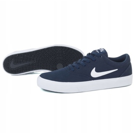 Nike Sb Charge Slr M CD6279-400 vit marinblå 1