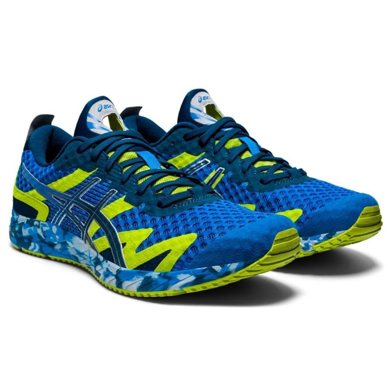 Asics Gel-Noosa Tri M 1011A673-400 löparskor blå grön 2