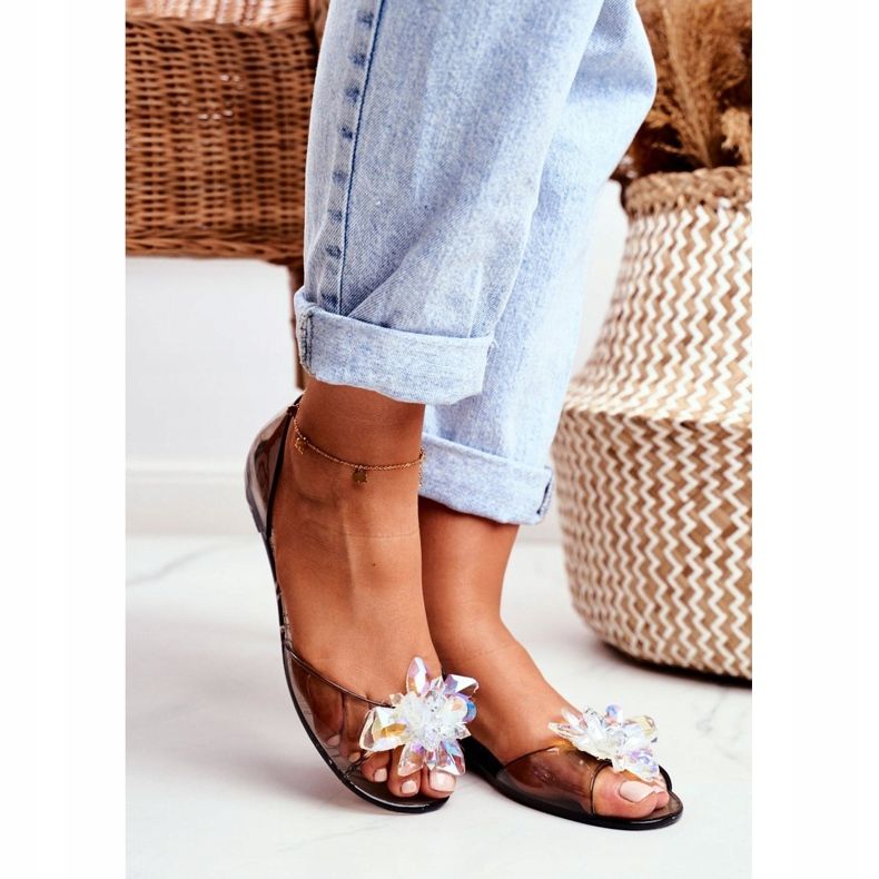 Gummiballerinor Black Meliski Crystals Clare svart 1