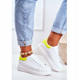 Kvinnors sportskor Lu Boo Vit Matilda gul 2