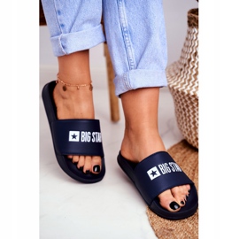 Dam Tofflor Big Star Classic Marinblå GG274043 2