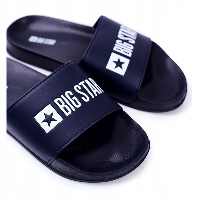 Herr Tofflor Big Star Rubber Marinblå GG174931 1