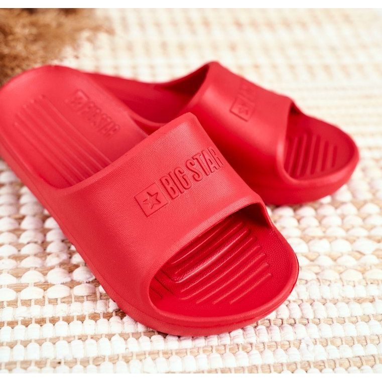 Barn och ungdom Big Star röda tofflor GG374809 1