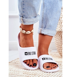 Dam Tofflor Big Star Air White GG274A026 vit 1