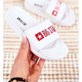 Barntofflor Big Star White Quilted GG374803 vit 2