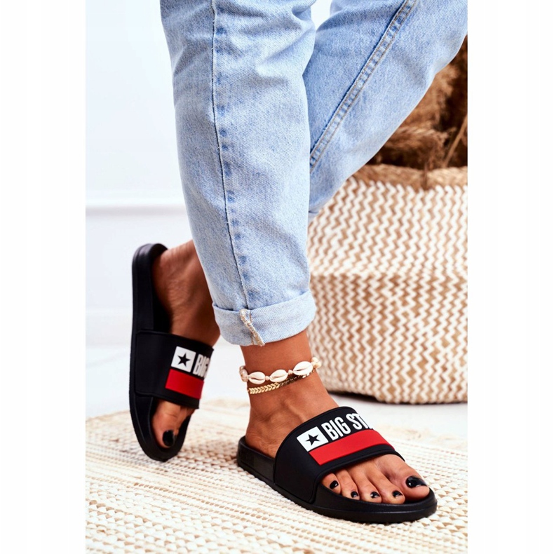 Dam Tofflor Big Star Classic Black GG274A045 svart 2