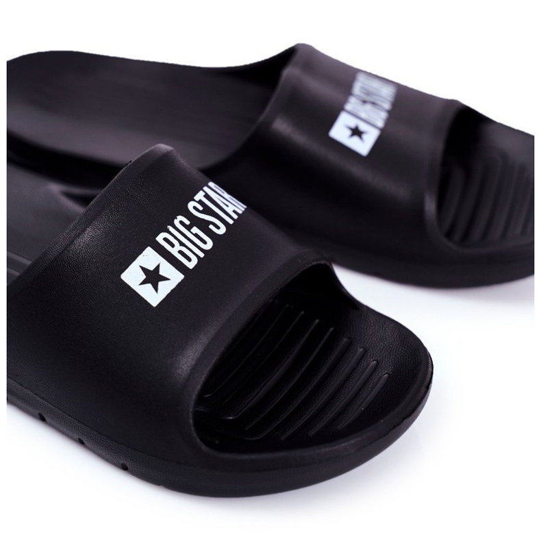 Herr Tofflor Big Star Air Black GG174917 svart 1