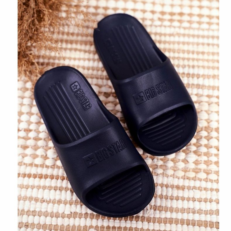 Tofflor Barn Ungdom Big Star Marinblå GG374810 1