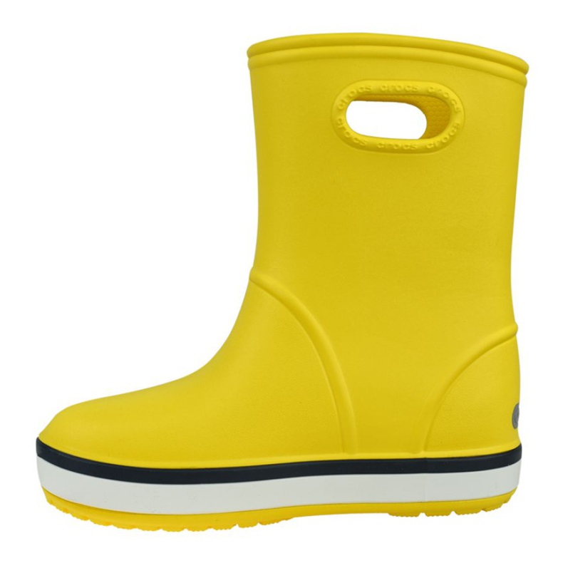 Crocs Crocband Rain Boot Kids 205827-734 röd gul 1