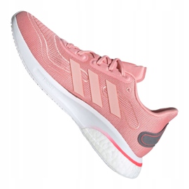 Löparskor adidas Supernova W FV6021 vit rosa 1