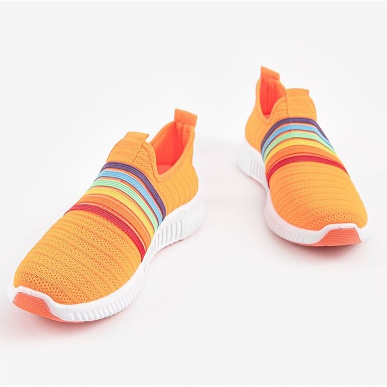 Neon Orange BS30 slip-on sportskor mångfärgad 2