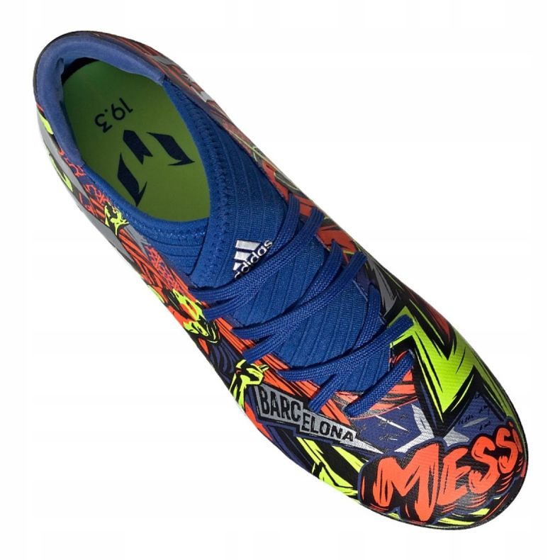 Adidas Nemeziz Messi 19.3 Tf M EH0592 fotbollsskor mångfärgad mångfärgad 2