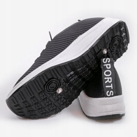 Grå LR005-3 slip-on sportskor 2