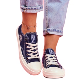 Dam Sneakers Big Star Marinblå FF274125 mångfärgad 1