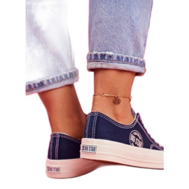 Dam Sneakers Big Star Marinblå FF274125 mångfärgad 2