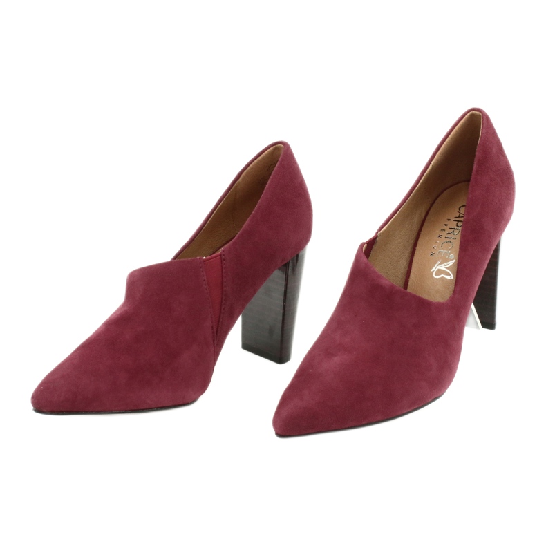 Caprice Women's Bourgogne Women's Shoes/Wine Sede 24402 röd 2
