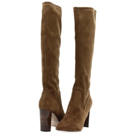 Damskor Caprice 25501-25 cognac stretch mångfärgad 3