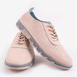 JH8685-2 beige sneakers brun 2