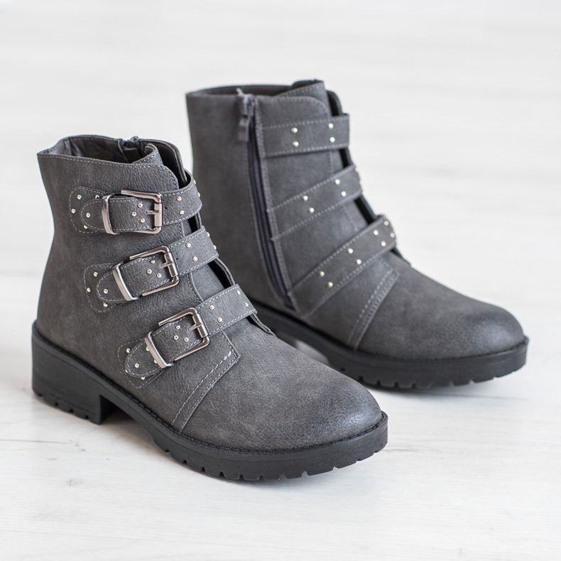 J. Star Grå arbetare med spännen 1