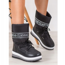 GOLL Använd klassiska snöskor svart 2