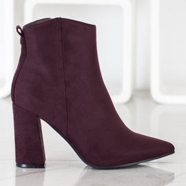 Evento Stövlar i Spitz purpur 1