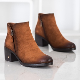 VINCEZA mocka stövlar brun 1