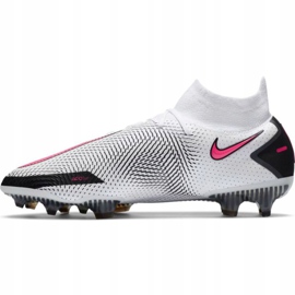 Nike Phantom Gt Elite Df Fg M CW6589-160 fotbollsskor mångfärgad vit 1