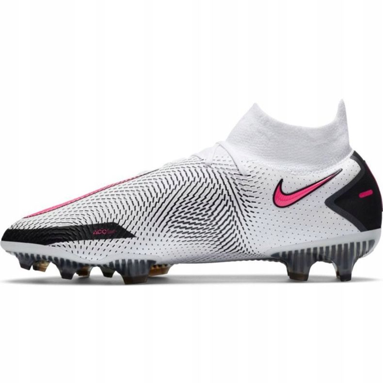 Nike Phantom Gt Elite Df Fg M CW6589-160 fotbollsskor mångfärgad vit 1