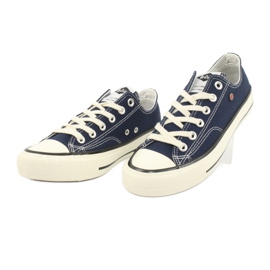 Lee Cooper marinblå bundna vagnar 2