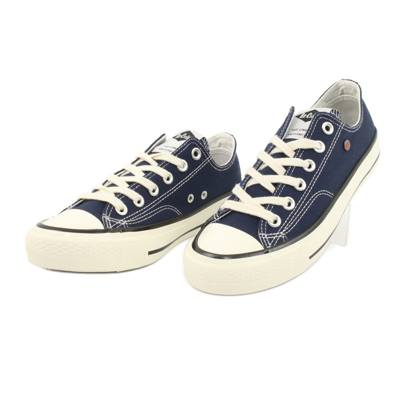 Lee Cooper marinblå bundna vagnar 2