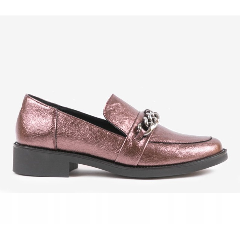 Maroon slip-on-skor för kvinnor C18-6292 mångfärgad 1