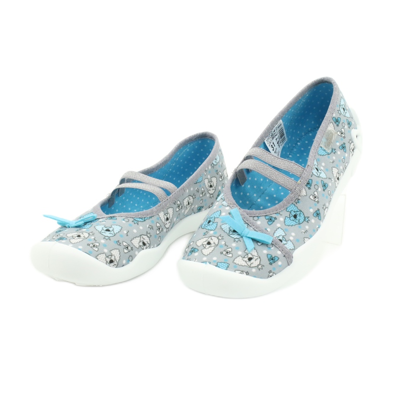 Befado barnskor 116Y274 blå grå 3