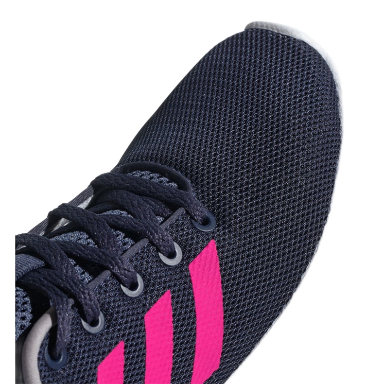 Adidas Lite Racer Cln Jr BB7045 skor marinblå rosa 1