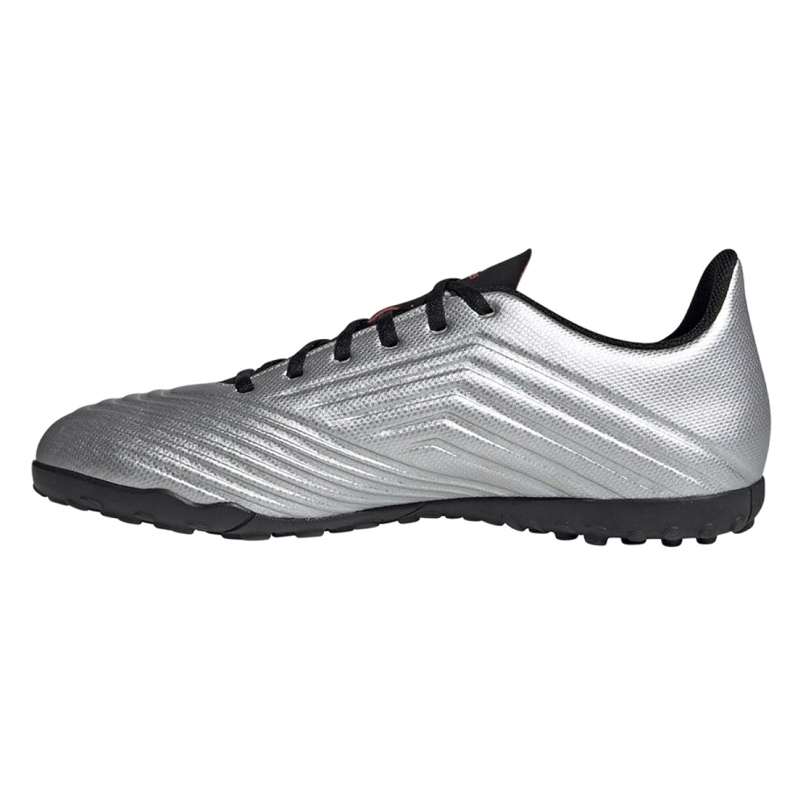 Adidas Predator 19.4 Tf M F35634 fotbollsskor silver- 1