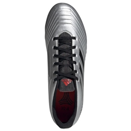 Adidas Predator 19.4 Tf M F35634 fotbollsskor silver- 2
