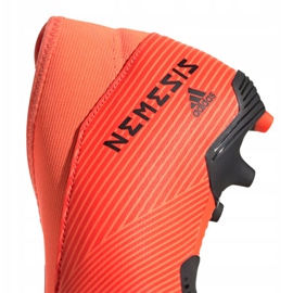 Adidas Nemeziz 19.3 Ll Fg Jr EH0488 fotbollsskor röd orange 1